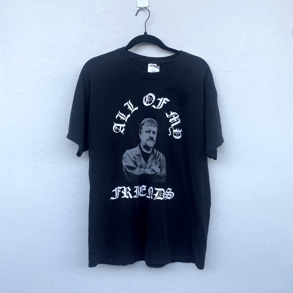 Devon Halfnight LeFlufy Black ‘All Of My Friends’ Tshirt